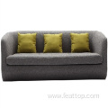 Italian style Multiple People Thicken Fabric Lounge Sofa